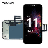 for iPhone 11 Screen Replacement 6.1 Inch, Diykitpl 3D Touch LCD Digitizer Replacement for A2111, A2223, A2221, with Repair Tools Kit+Magnetic Screw Mats+Screen Protector+Waterproof Frame Adhesive