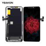 LCD Screen Replacement Compatible with iPhone 11 Pro 5.8 inch (Model A2160, A2217, A2215) 3D Touch Screen Display Digitizer Frame Assembly Repair Kit with Repair Tools