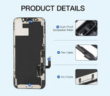 for iPhone 12/12 Pro Screen Replacement Kit 6.1 inch 3D Touch LCD Screen Display Digitizer Frame Assembly