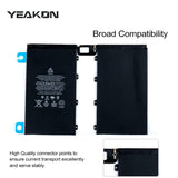 3.7V 10994 mAh Factory Wholesale Genuine Replacement For ipad pro 12.9 2017 A1670 A1671 A1754 A1821 Tablet battery