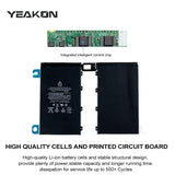 3.7V 10994 mAh Factory Wholesale Genuine Replacement For ipad pro 12.9 2017 A1670 A1671 A1754 A1821 Tablet battery