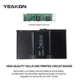 Battery Replacement for iPad 2 A1395 A1396 A1397 A1376 Tablet Battery for iPad 2 2nd Generation