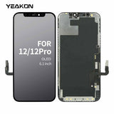 for iPhone 12/12 Pro Screen Replacement Kit 6.1 inch 3D Touch LCD Screen Display Digitizer Frame Assembly