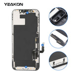 for iPhone 12/12 Pro Screen Replacement Kit 6.1 inch 3D Touch LCD Screen Display Digitizer Frame Assembly