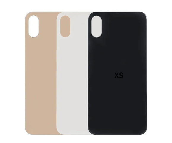 OEM Rear Back Glass Replacement for iPhone Xs 5.8 inches with Reparing Tool Kit and Pre-Installed Adhesive (Space Gray/Black)
