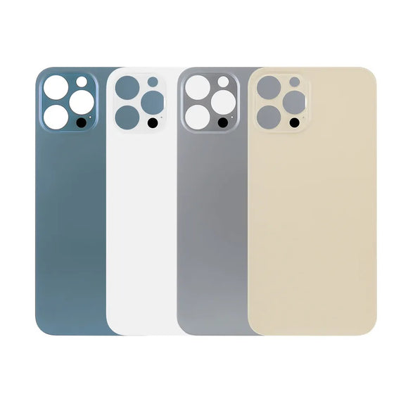 OEM Rear Back Glass Replacement (Pacific Blue) Compatible with iPhone 12 pro max 6.7 inches All Carriers with Pre-Installed Adhesive and Repairing Tool Kits