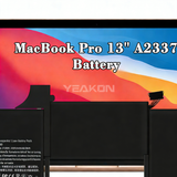 Wholesale Apple MacBook Air 13'' (M1)_A2337 (2020) Laptop Battery A2389