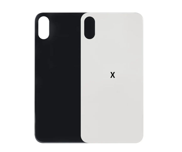 OEM Rear Back Glass Replacement for iPhone X 5.8 inches with Reparing Toolkit and Pre-Installed Adhesive (Space Gray/Black)