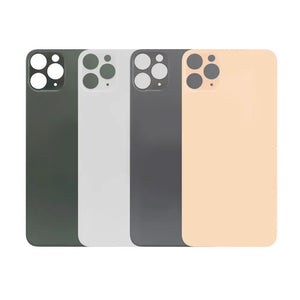 OEM Rear Back Glass Replacement for iPhone 11 Pro Max 6.5 inches with Reparing Toolkit and Pre-Installed Adhesive (Space Gray/Black)