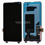 Compatible for Samsung S10 Screen Assembly with Frame g973 LCD G973F Mobile Cell Phone Inner and Outer Touch Screen Original LCD Wholesale