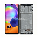 Compatible for Samsung A31 Screen Assembly A315 LCD Inner and Outer Screen Touch Screen lcd Mobile Cell Phone Display Screen with Frame Wholesale