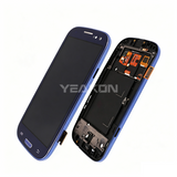 Compatible for Samsung S3 Screen Assembly Galaxy i9300 LCD Display GT-i9301 i9308 with Frame Wholesale