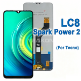 Compatible for Tecno LC8 Screen Assembly spark power 2 LCD Integrated Inner and Outer Touch Screen lcd Wholesale