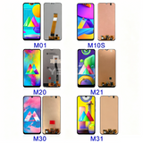Compatible for Samsung M01s M10 M11 M20 M21 M30 M31S M40 M515 Screen Assembly Inner and Outer Screen Wholesale