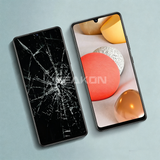 Compatible for Samsung A42 4G 5G Screen Assembly A425 Mobile Cell Phone LCD Display Integrated Inner and Outer LCD Touch Screen Wholesale