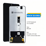 Compatible for Xiaomi poco X3 pro Screen Assembly xiaomi poco X3 LCD Display Inner and Outer Screen LCD Wholesale
