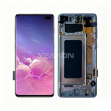 Compatible for Samsung S10 plus Screen Assembly s10+ with Frame samsung G975F Mobile Cell Phone Inner and Outer Screen Original Wholesale