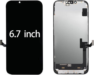 for iPhone 14 Plus Screen Replacement for iPhone 14 Plus Screen Replacement kit for iPhone 14 Plus A2632 A2885 A2886 A2887 A2888 LCD Display digitizer Touch Screen Assembly 6.7 inch Black