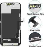 for iPhone 13 Pro Screen Replacement 6.1 inch, 3D Touch LCD Display Digitizer Assembly with Repair Tools (Model A2483, A2636, A2638, A2639, A2640)