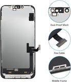 for iPhone 14 Plus Screen Replacement for iPhone 14 Plus Screen Replacement kit for iPhone 14 Plus A2632 A2885 A2886 A2887 A2888 LCD Display digitizer Touch Screen Assembly 6.7 inch Black