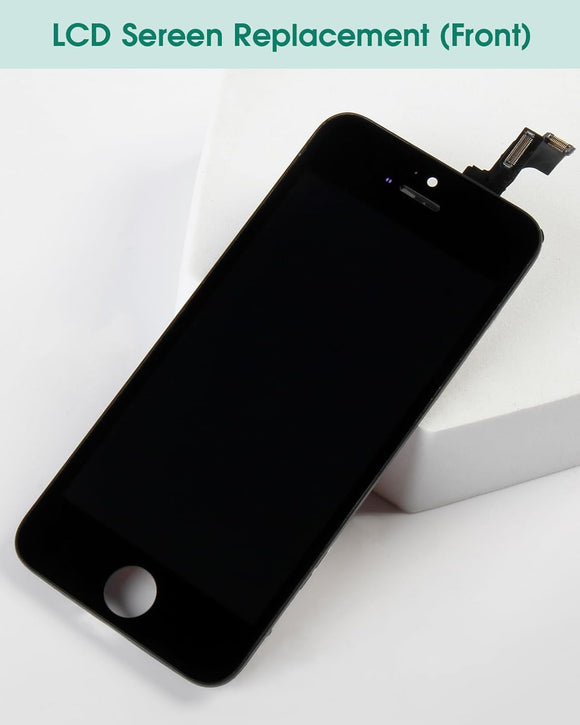 for iPhone SE 2016 Screen Replacement for iPhone 5S LCD Digitizer Repair Kits for iPhone SE (2016) Touch Screen Display Assembly Replacement Black A1723 A1724 A1453 A1457 A1518 A1528 A1530 A1533