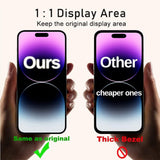 for iPhone 14 Pro Screen Replacement, 6.1-inch LCD COF Display and Touch Digitizer Full Assembly with Repair Tool Kits Waterproof Tape, Screen Protector (for Model A2890/A2650/A2889/A2892)
