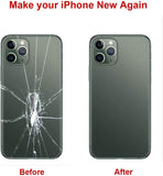 OEM Rear Back Glass Replacement for iPhone 11 Pro 5.8 inches with Reparing Toolkit and Pre-Installed Adhesive (Midnight Green)