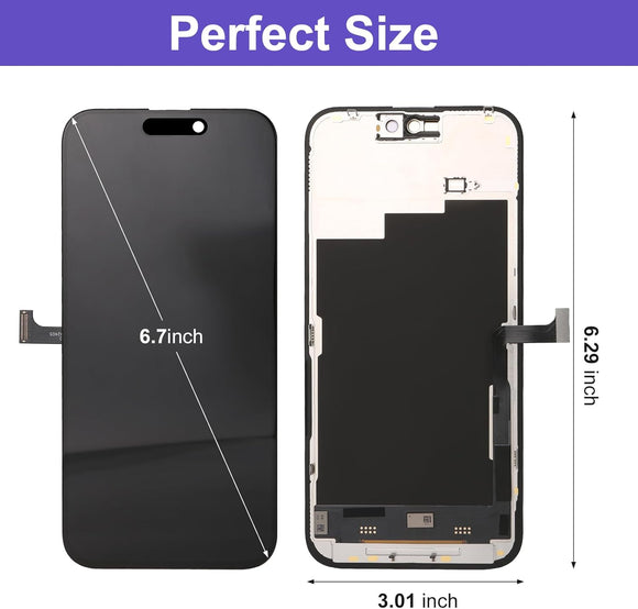 for iPhone 15 Pro Max Screen Replacement 6.7