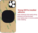 OEM Rear Back Glass Replacement for iPhone 11 Pro Max 6.5 inches with Reparing Toolkit and Pre-Installed Adhesive (Space Gray/Black)