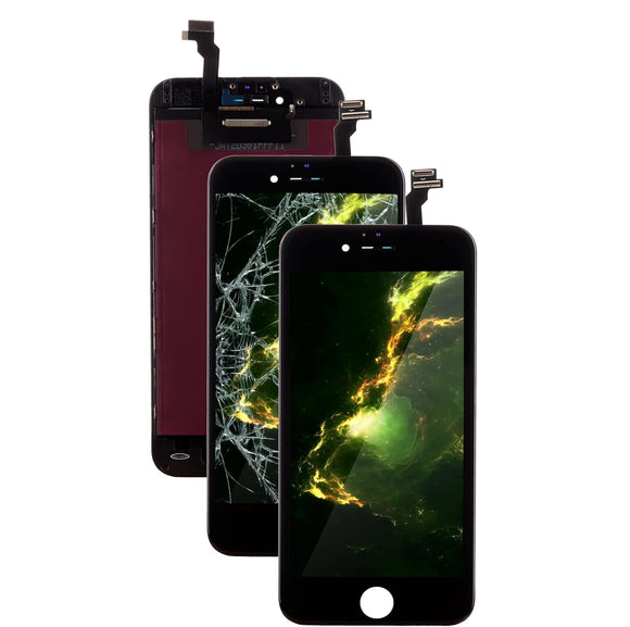 LCD Touch Screen Digitizer Frame Assembly Full Set LCD Touch Screen Replacement for iPhone 6 Plus 5.5 inch