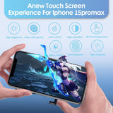 for iPhone 15 Pro Max Screen Replacement 6.7" COF LCD Sceen & 3D Touch IPS FHD Digitizer Full Assembly with Repair Tools Screen Protector Waterproof Frame Sticker for A2849, A3105, A3106, A3108
