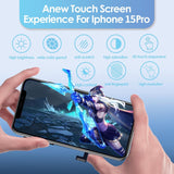 for iPhone 15 Pro Screen Replacement 6.1" COF LCD Sceen & 3D Touch IPS FHD Digitizer Full Assembly with Repair Tools Screen Protector Waterproof Frame Sticker for A2848, A3101, A3102, A3104