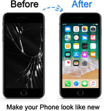 for iPhone 8/SE 2020 [ 2nd Generation ] Screen Replacement Black 4.7 inch, Bsz4uov LCD Display Touch Screen Digitizer, Waterproof Frame Adhesive Sticker+Repair Tool Kit