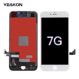 for iPhone 7 Screen Replacement ，4.7 inch Frame Assembly Display 3D Touch Screen LCD Digitizer with Repair Tools Kit Tempered Glass Screen Protector for A1660, A1778, A1779 (Black)