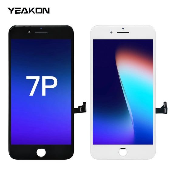 for iPhone 7 Plus Screen Replacement 5.5 Inch Black, Diykitpl 3D Touch LCD Screen Digitizer Replacement for A1661,A1784,A1785, with Repair Tools Kit