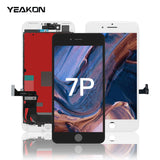 for iPhone 7 Plus Screen Replacement 5.5 Inch Black, Diykitpl 3D Touch LCD Screen Digitizer Replacement for A1661,A1784,A1785, with Repair Tools Kit