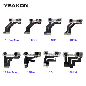 Replacement front camera with light sensor flex ribbon small camera flex cable for iphone 12 12mini 12 Pro 12 Pro Max