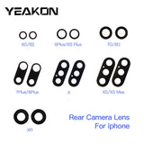 Rear Camera Lens For iPhone 14 Pro Max Back Camera Glass Cover 13 Pro Max 7 8 Plus X XS Max XR Back Camera Lens With Sticker