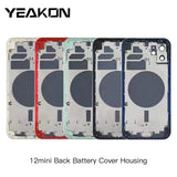 High Quality Back glass Housing Battery Cover for iPhone 12 12mini Rear Battery Cover With Flex Cable for iPhone 12pro max 12pro