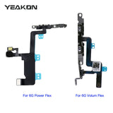 Replacement Parts For iPhone 7 7 Plus 8 Plus 6Plus Power On Off Button Volume Switch Connector Flex Cable For iPhone 8 6S Plus