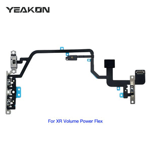 For iPhone X XR XS Xs Max Power Volume Buttons Mute Flash Light Power Flex Cable Repair Parts For iPhone 11 11 Pro 11 Pro Max