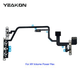 For iPhone X XR XS Xs Max Power Volume Buttons Mute Flash Light Power Flex Cable Repair Parts For iPhone 11 11 Pro 11 Pro Max