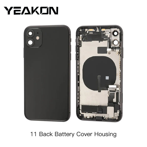 Battery Cover Housing With Flex Replacement for iPhone 11 Rear Battery Door