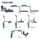 For iPhone X XR XS Xs Max Power Volume Buttons Mute Flash Light Power Flex Cable Repair Parts For iPhone 11 11 Pro 11 Pro Max