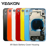 Rear Glass Back Battery Cover With Flex Replacement For iphone XR Rear Battery Cover Housing