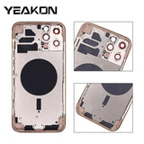 Back glass Housing Battery Cover Repair parts for iPhone 12pro max Battery Cover Housing