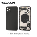 Back glass Housing Battery Cover for iPhone11 Rear Battery Cover Housing for iPhone 11pro max Full Housing With Flex Replacement