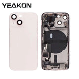 Mobile Phone Back Battery Cover Housing with Flex for iPhone 13 Back Glass Housing Battery Cover