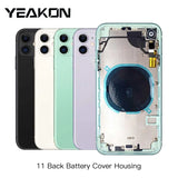 Battery Cover Housing With Flex Replacement for iPhone 11 Rear Battery Door