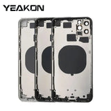 Back glass Housing Battery Cover for iPhone11 Rear Battery Cover Housing for iPhone 11pro max Full Housing With Flex Replacement